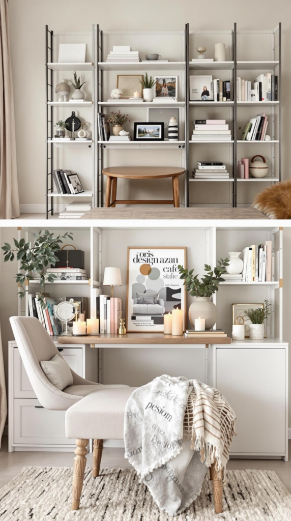 Convertible & Multi-Use Shelves