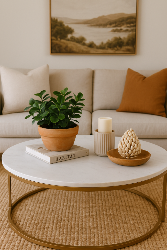 minimalist coffee table