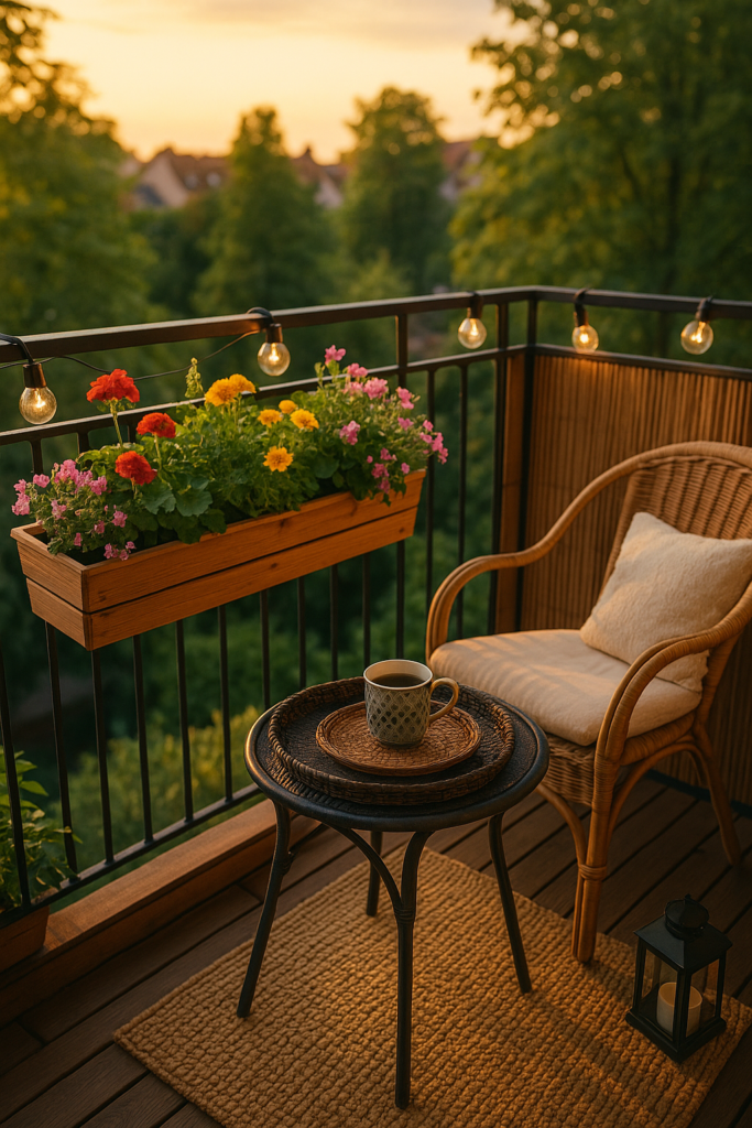 Balcony Railing Planters