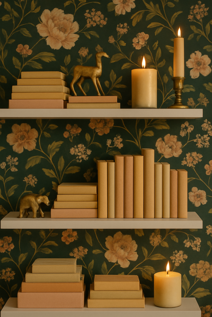 Wallpapered Backs