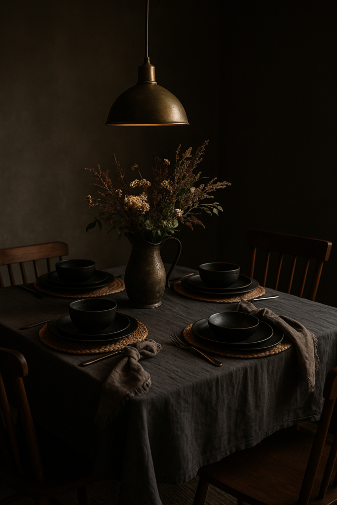 Artisanal & Dramatic Dining Table