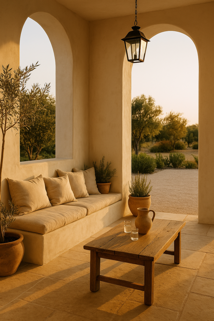 patio with outdoor seating