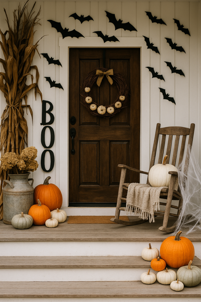 pumpkin porch perfection