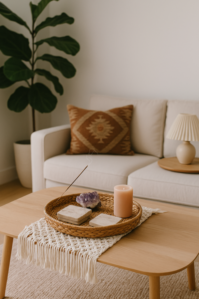 boho coffee table