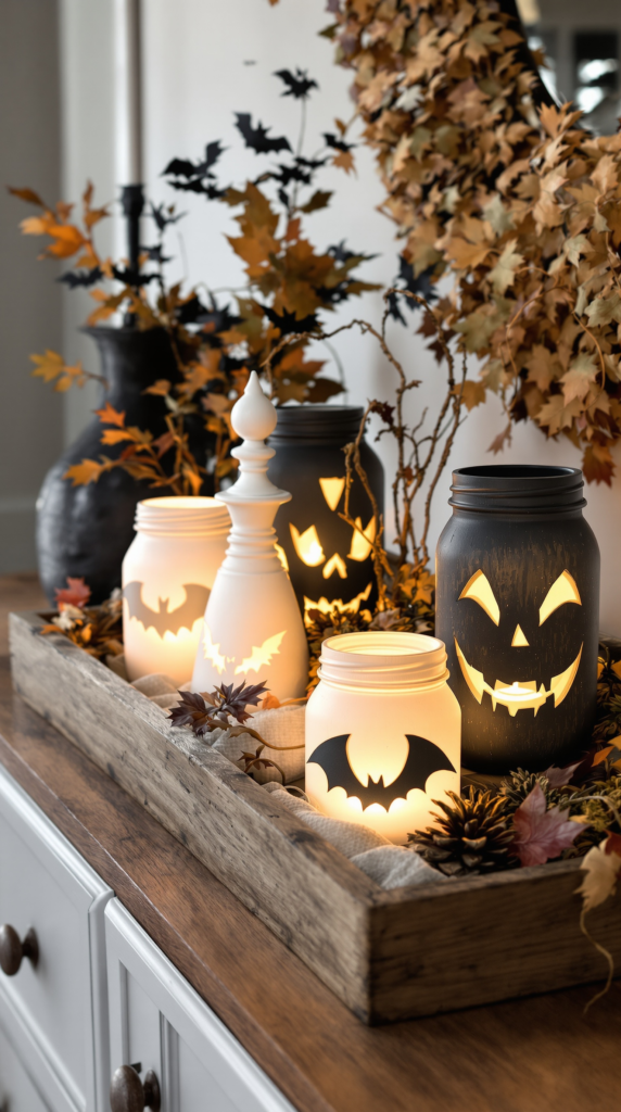 DIY Mason Jar Lanterns