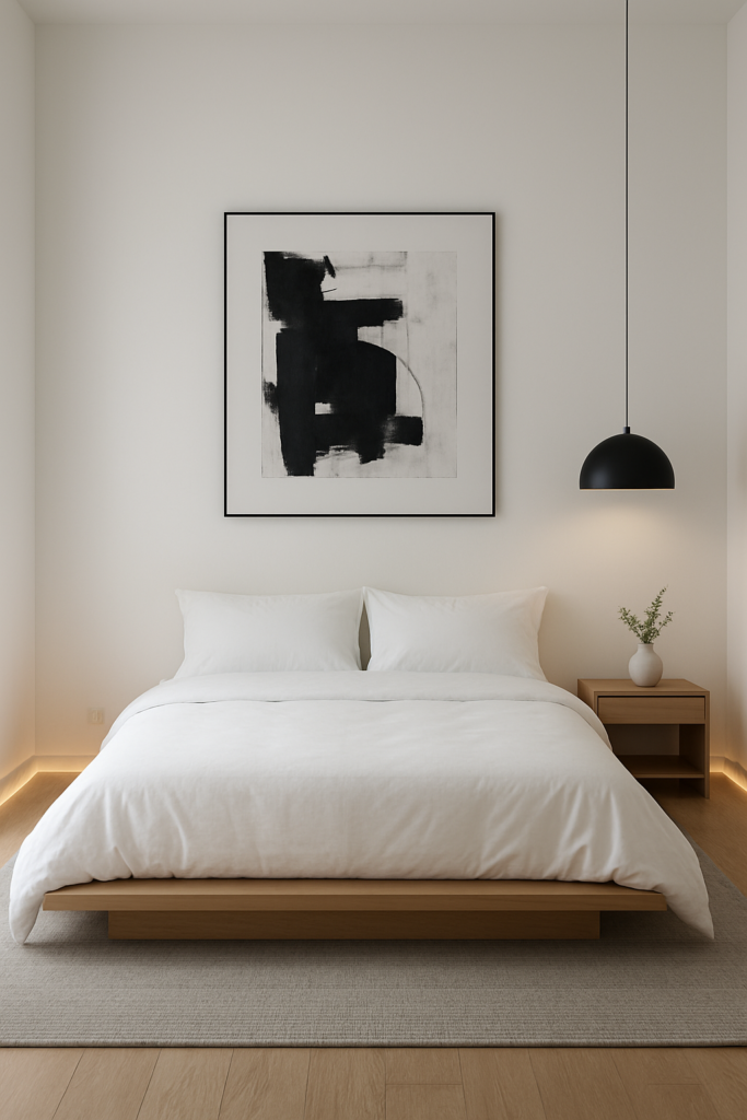 Minimalist bedroom