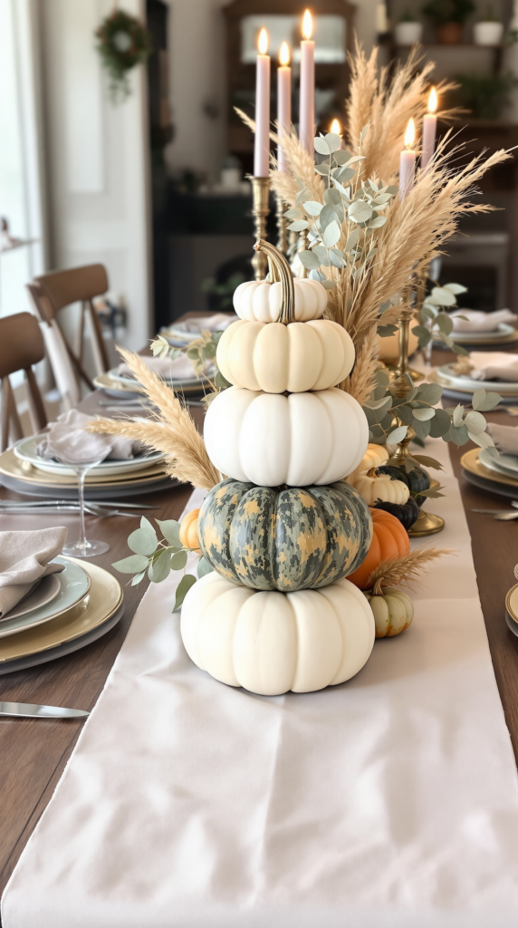 Rustic Pumpkin Tablescape