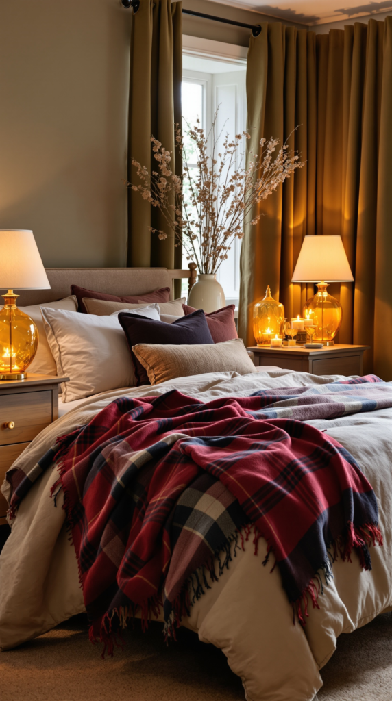 bedroom fall decor