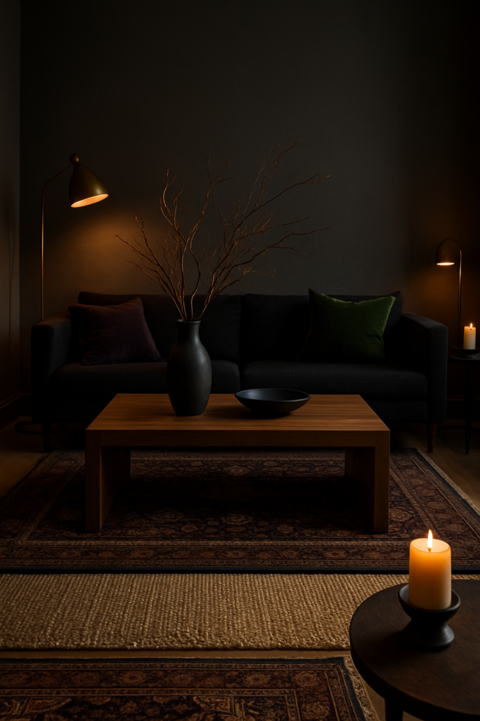 Moody Modern Living Room