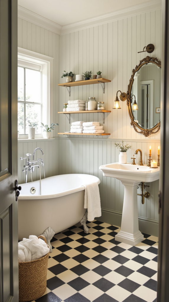 charming country washroom