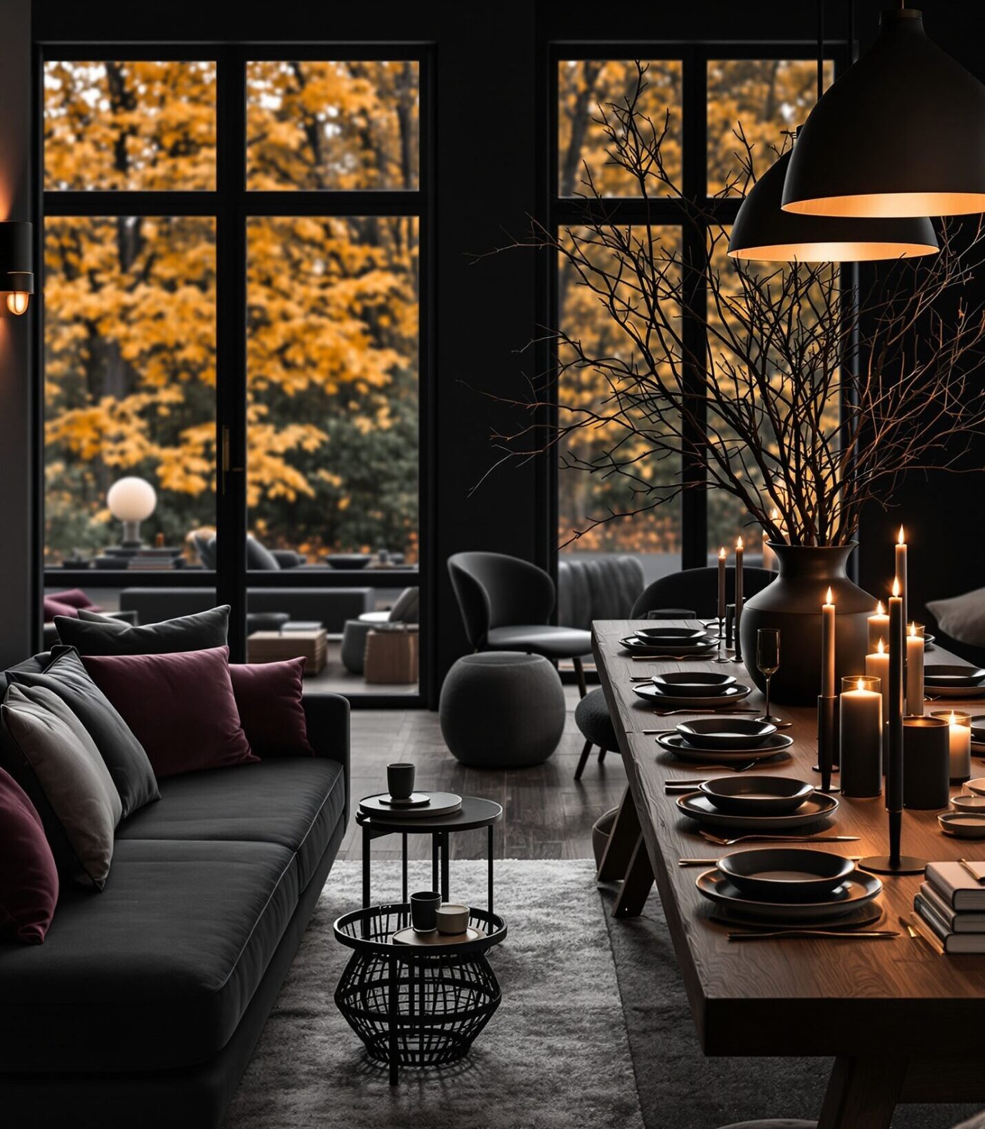 moody fall decor featured