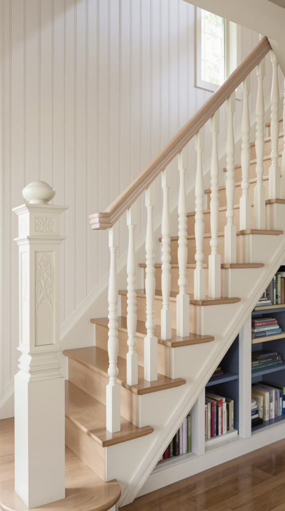 Chunky Turned Spindles (Farmhouse Style)