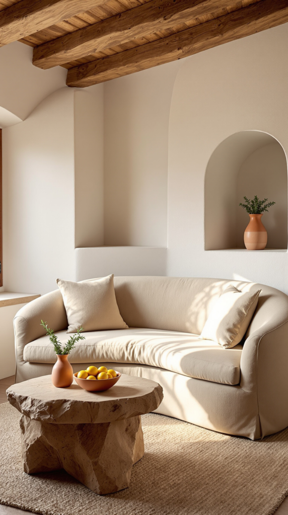 Furniture That Feels Sculptural but Comfortable