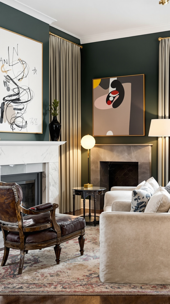 Mix old and new to keep your rooms feeling alive