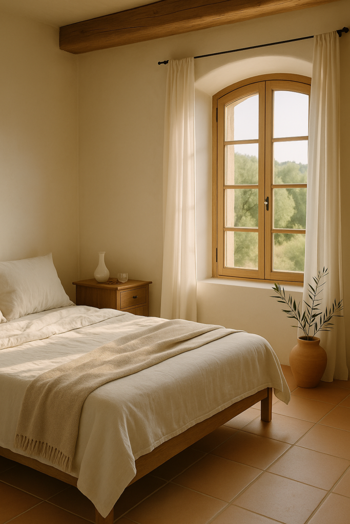bedroom elegant mediterranean style
