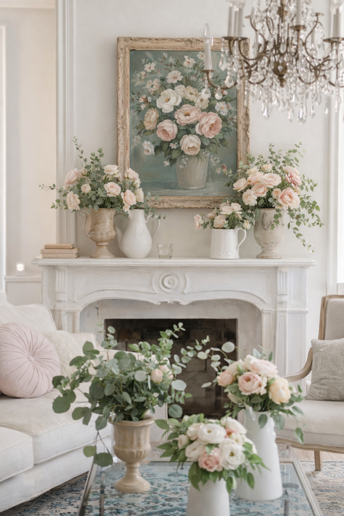 bright cottage living room