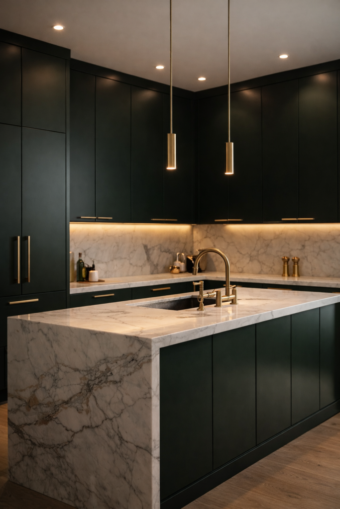 brass and aged gold