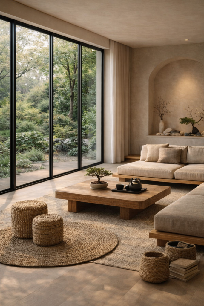 Nature-Infused Japandi Spaces