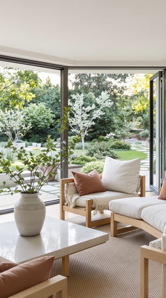 Indoor–Outdoor Living Room Blur