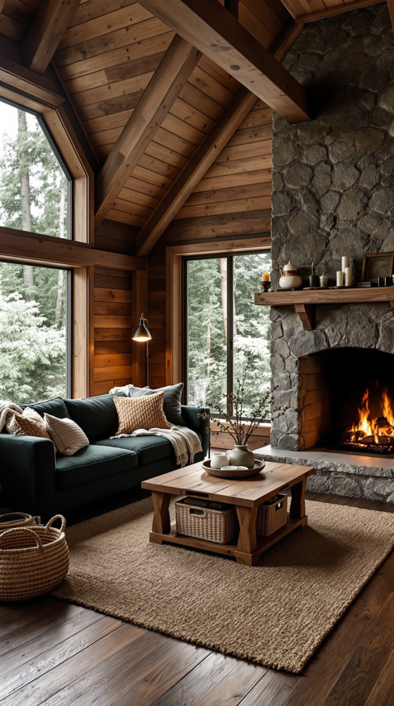 Rustic Woodland Influence