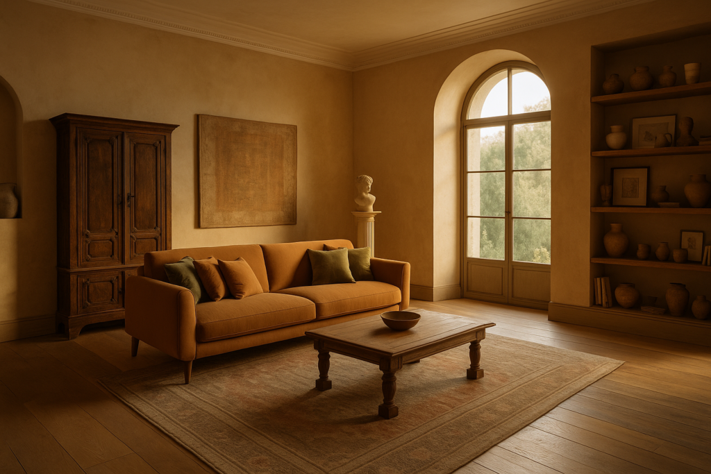 featured image old world living room