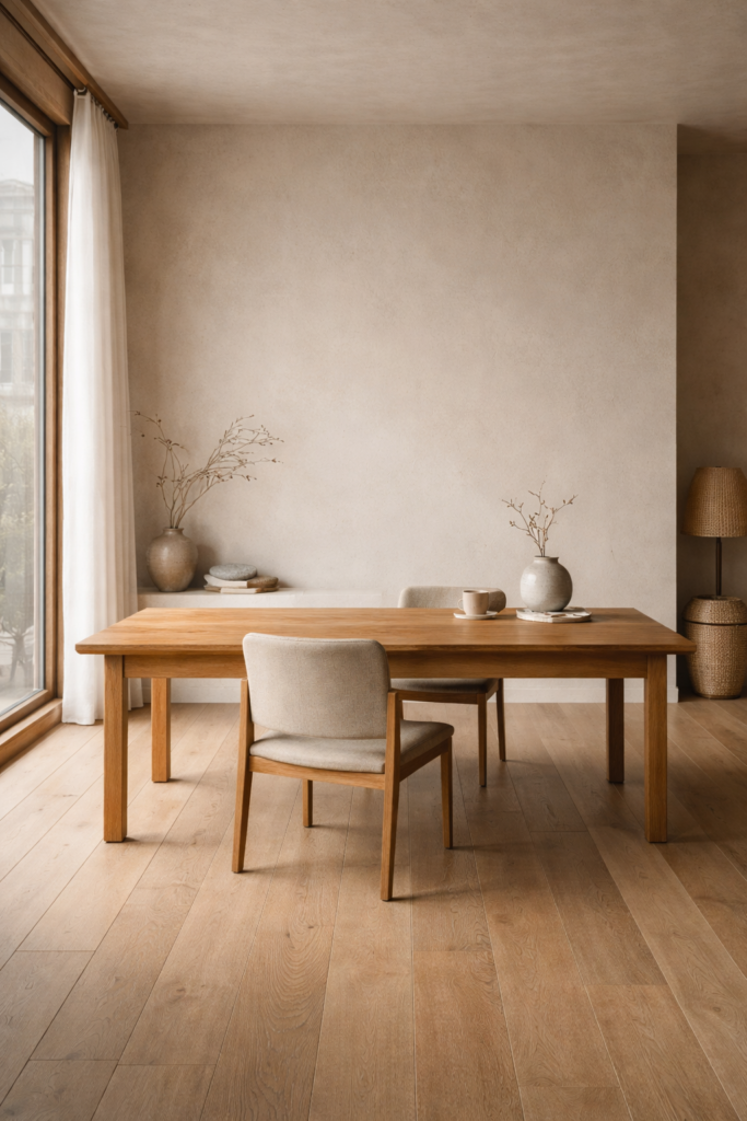 The Solid Wood Desk
